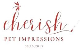 logo for cherish pet impressions